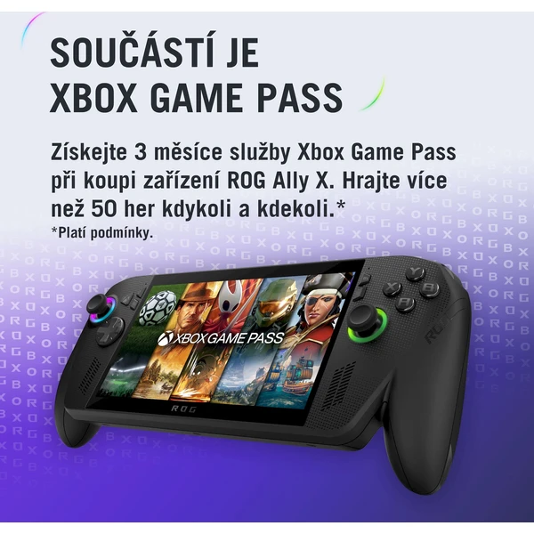ASUS ROG Xbox Ally X Z2 Extreme černý - Handheld PC - Obrázek YNHL000K01