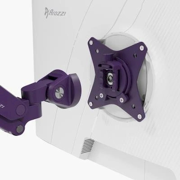 AROZZI ALZARE NEO stolní držák pro monitor fialový - Držáky pro obrazovky - Obrázek YNUJ000K01