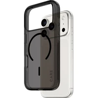 PanzerGlass® CARE Smokey kryt s MagSafe Apple iPhone 17 Pro kouřový/černý - Pouzdra