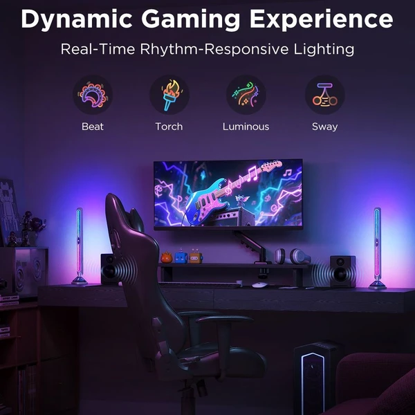 Govee Smart RGBIC Gaming Pro světelné panely Matter - Chytrá osvětlení - Obrázek YOKK000K01