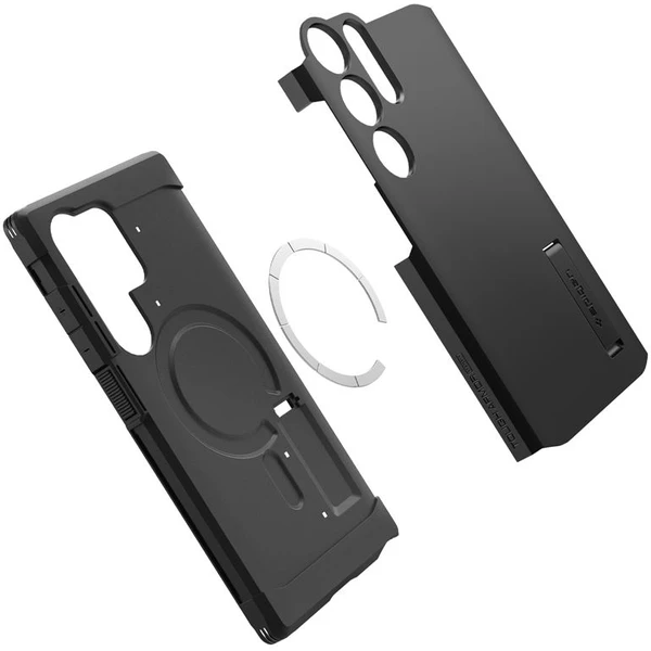 Spigen Tough Armor MagFit kryt Samsung Galaxy S24 Ultra černý - Pouzdra - Obrázek YP91000P01
