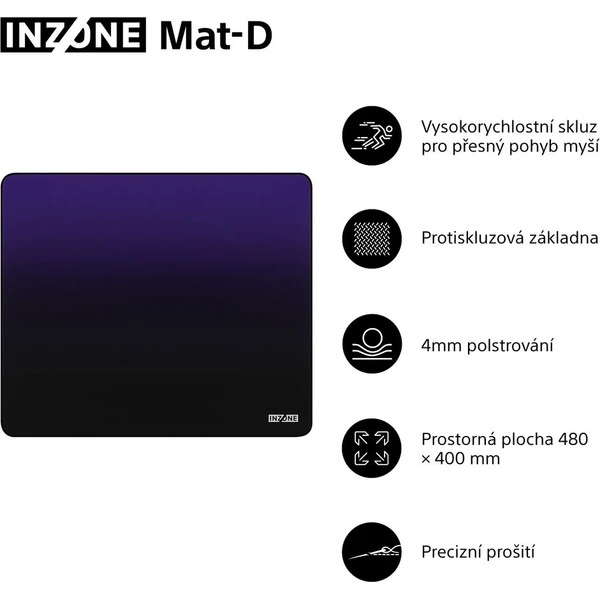 Sony INZONE Mat D herní podložka pod myš - Podložky - Obrázek YPBH000K01