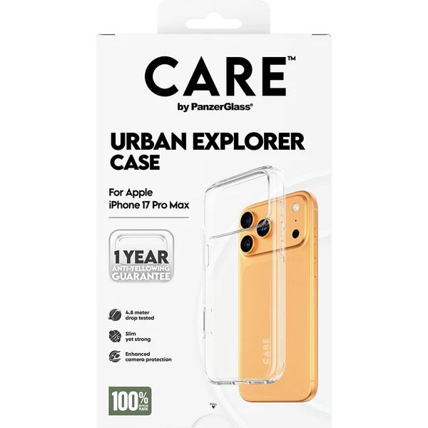 PanzerGlass® CARE Urban kryt Apple iPhone 17 Pro Max čirý - Pouzdra - Obrázek YPEH000K01