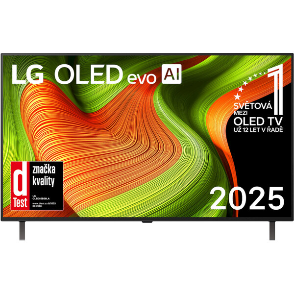 LG OLED65B56LA Šedá