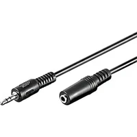 PremiumCord 3,5mm/3,5mm prodlužovací kabel 10m černý - Kabely a redukce