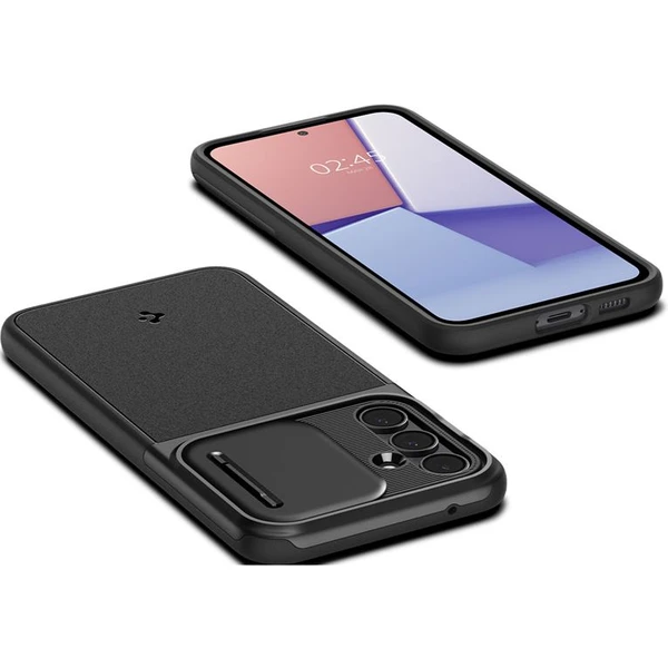 Spigen Optik Armor kryt Samsung Galaxy S23 FE černý - Pouzdra - Obrázek YPV3000N01