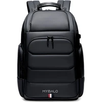 MyBalo Atlas prostorný batoh na notebook černý - Batohy