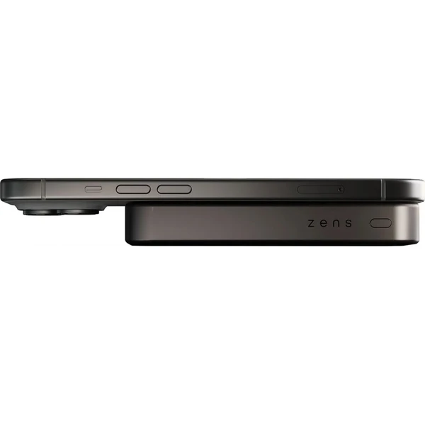ZENS Pro 1 MagSafe/Qi2 slim powerbanka (10000 mAh), 15 W, USB-C, černá - Powerbanky - Obrázek YRFL000K01