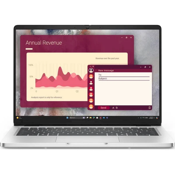 DELL Pro 14 (7KFR1) stříbrný + 3. rok záruky ProSupport On-Site - Notebooky - Obrázek YRSG000K01