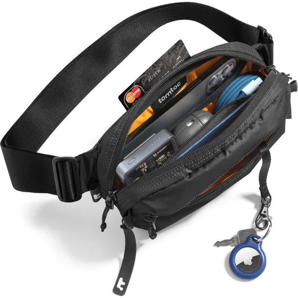 tomtoc Aviator T33 taška přes rameno S černá - Popruhy a crossbody - Obrázek YSCG000K01