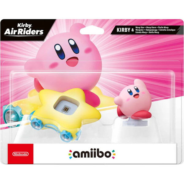 amiibo Kirby & Warp Star (Kirby Air Riders)