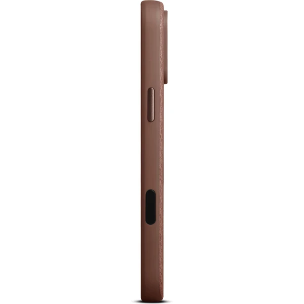 Woolnut MagSafe kožený kryt iPhone 17 Pro Max hnědý - Pouzdra - Obrázek YULH000K01