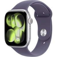 Apple Watch 49/46/45/44mm mlžně fialový sportovní řemínek S/M - Řemínky