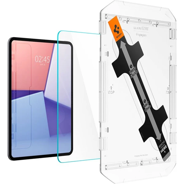 Spigen Glass tR EZ Fit tvrzené sklo iPad Pro 11" (2025) 1 pack - Ochranné folie a skla - Obrázek YV76000N01