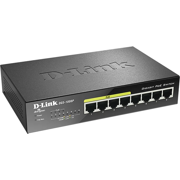 D-Link DGS-1008P switch - Switche - Obrázek YWCZ000501
