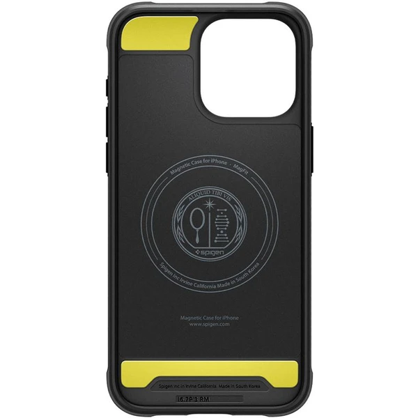 Spigen Rugged Armor MagFit iPhone 15 Pro Max matně černý - Pouzdra - Obrázek YWW8000601