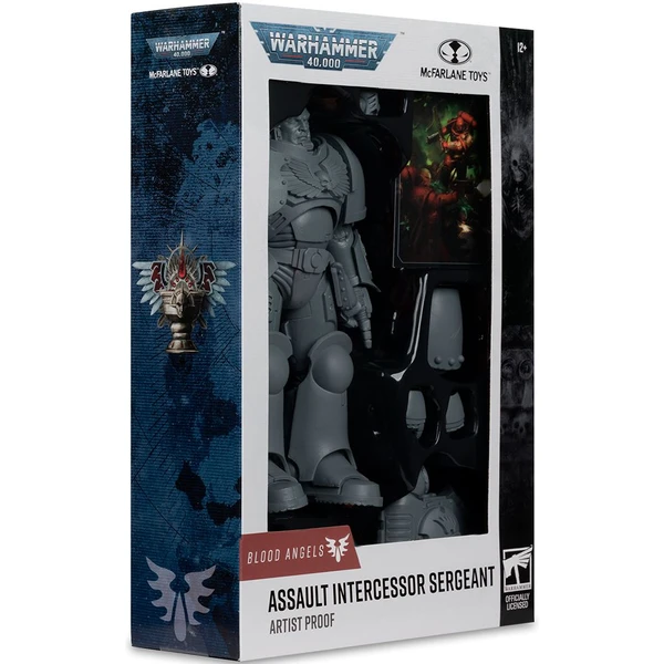 Akční figurka McFarlane Toys Warhammer 40K - Intercessor Sergeant: Blood Angels (Artist Proof) 18 cm - Figurky - Obrázek YY6F000K01