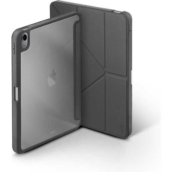 UNIQ Moven Antimikrobiální pouzdro iPad Air 10.9" (20/22)/Air 11" (2025) šedé