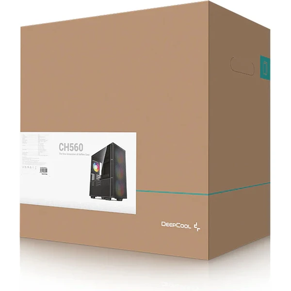 DEEPCOOL CH560 černá - Počítačové skříně - Obrázek YZI0000N01