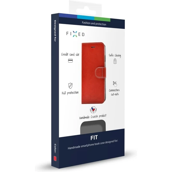 FIXED FIT flip pouzdro Xiaomi Redmi 6 červené - Pouzdra - Obrázek YZP4000301