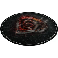 Genesis TELLUR 400 ROUND LAVA podložka pod židli - Podložky pod židle