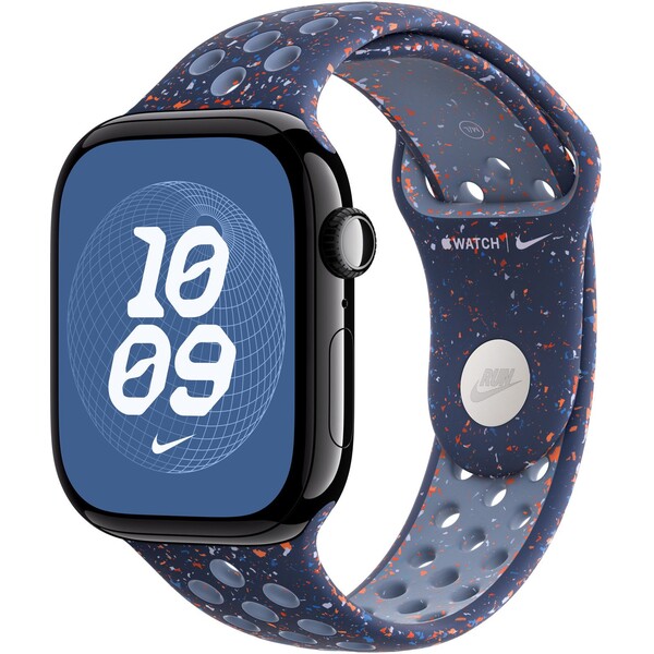 Apple Watch 49/46/45/44mm Blue Ribbon sportovní řemínek Nike S/M