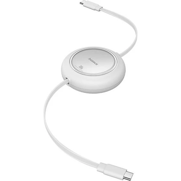 Baseus Free2Pull USB-C/USB-C napájecí kabel 100W 1m bílý - Kabely a redukce - Obrázek Z02R000K01