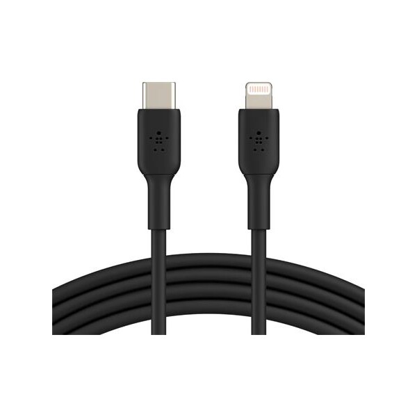 Belkin BOOST Charge USB-C/Lightning kabel, 2m, černý