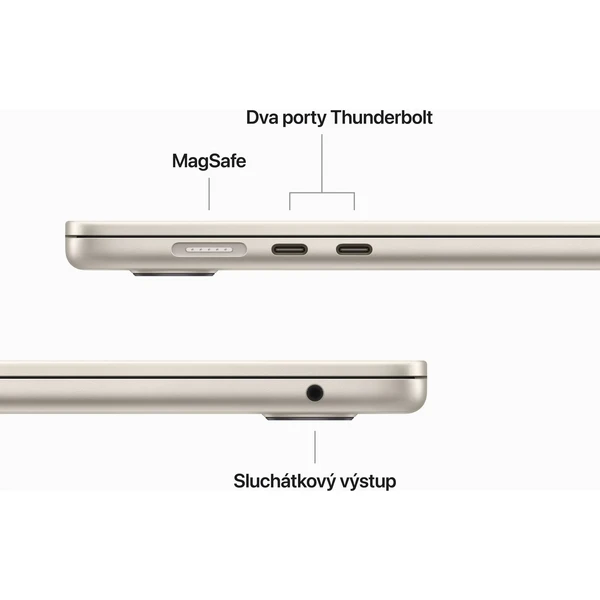 Apple MacBook Air 15,3" / M2 / 8GB / 512GB (2023) (Kategorie C) - Notebooky - Obrázek Z07P100501