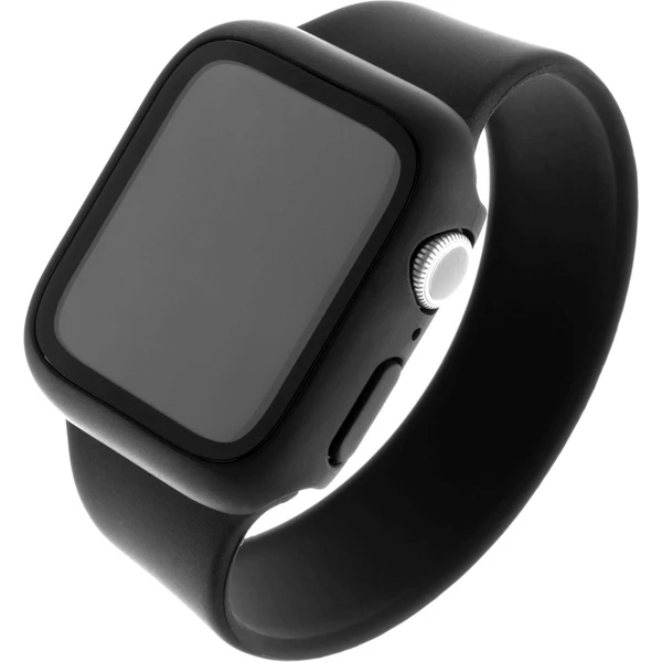 FIXED Pure+ pouzdro s temperovaným sklem Apple Watch 44mm černé - Pouzdra - Obrázek Z0D4100501