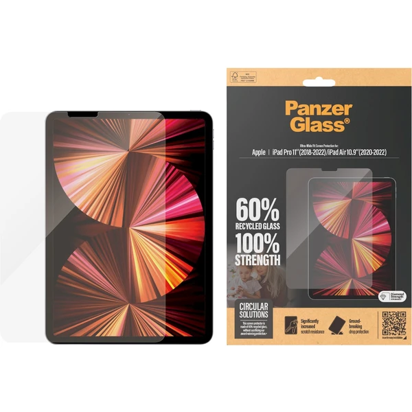 PanzerGlass Platinum tvrzené sklo iPad Pro 11" (2018-2022)/Air 10.9’’ (2020-2022) - Ochranné folie a skla - Obrázek Z0R4000J01