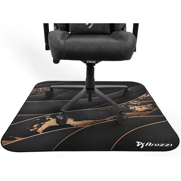 Arozzi Zona Quattro Floor Pad černo-zlatá - Podložky pod židle - Obrázek Z0VG000J01