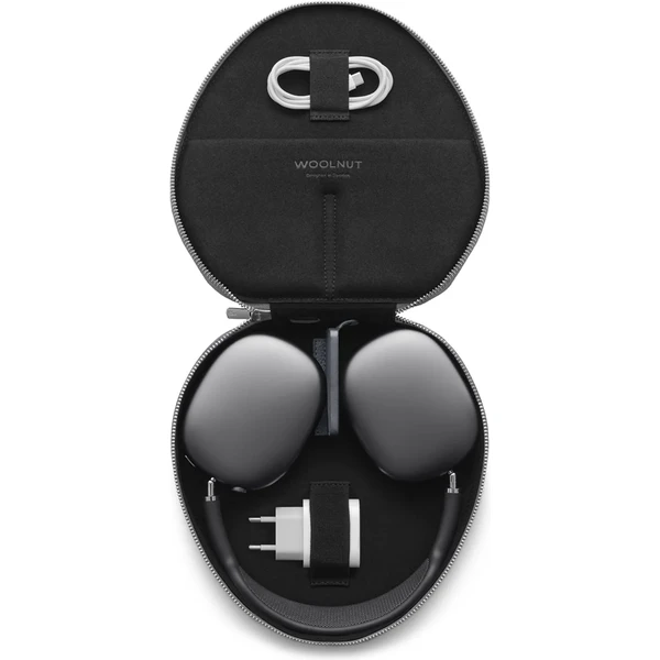 Woolnut Leather kožené pouzdro pro AirPods Max šedé - Pouzdra - Obrázek Z0ZD000L01
