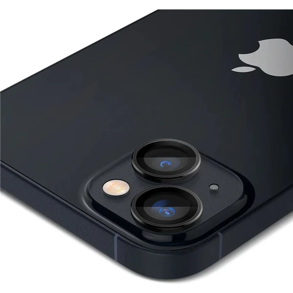 Spigen Glass tR EZ Fit Optik Pro 2 Pack tvrzené sklo na fotoaparát iPhone 15/15 Plus/14/14 Plus čern - Ochranné folie a skla - Obrázek Z119000601