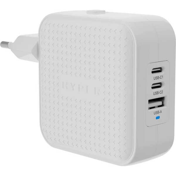 Hyper® HyperJuice® 70W USB-C GaN nabíjecí adaptér (3xUSB-C + 1xUSB-A) bílý