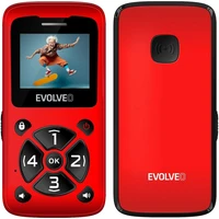 EVOLVEO EasyPhone ID mobilní telefon pro seniory červený - Mobilní telefony
