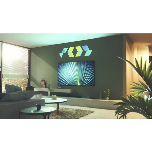 Nanoleaf Shapes Triangles Starter Kit (15 ks) chytré modulární osvětlení - Chytrá osvětlení - Obrázek Z153000501
