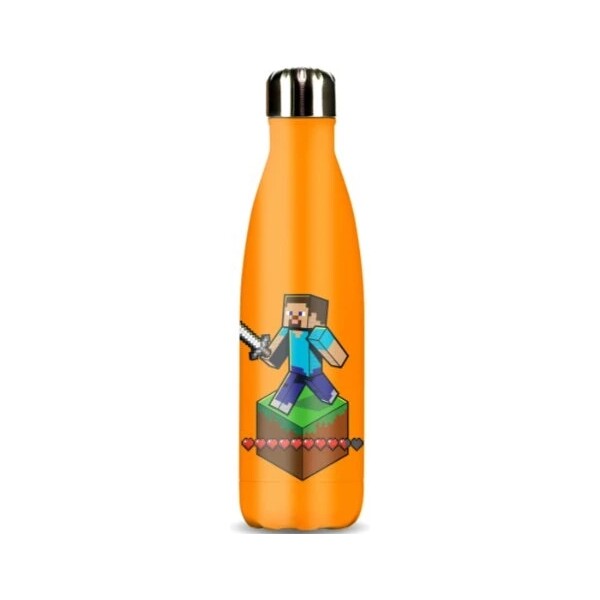 Nerezová láhev Paladone Minecraft 600 ml