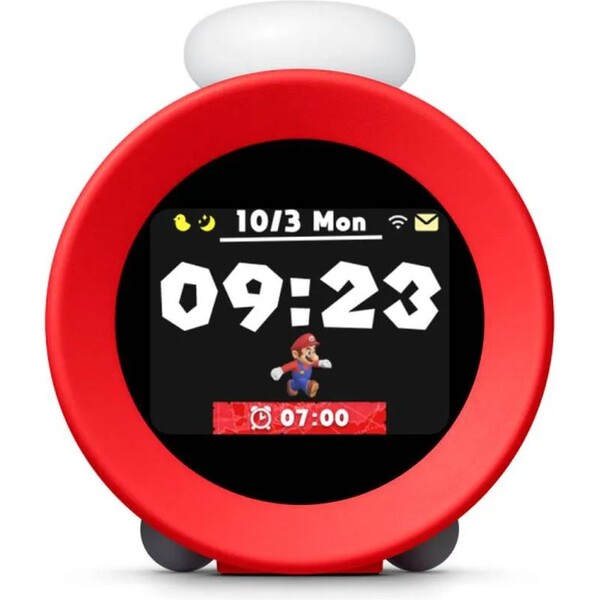Conquest Budík Nintendo - Sound Clock Alarmo Červená