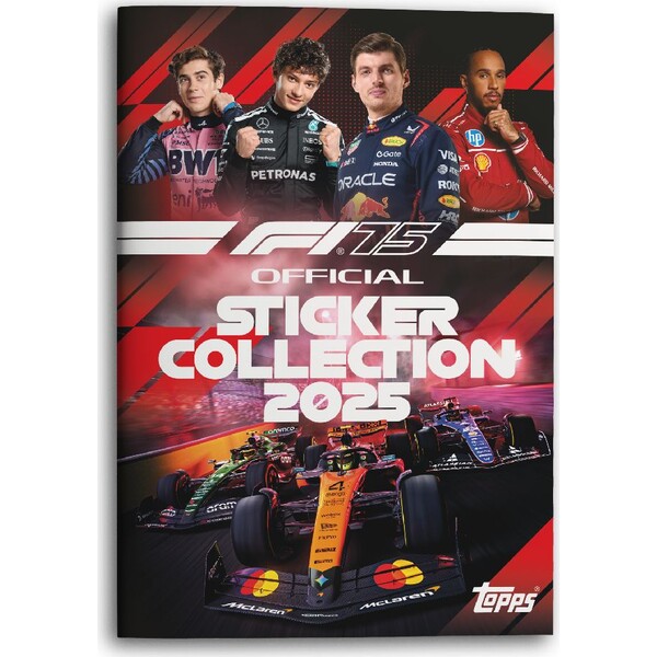 Samolepky Topps F1 2025 Special Anniversary Edition