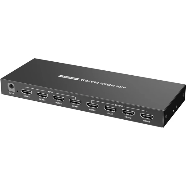 PremiumCord HDMI2.0 matrix switch 4:4, rozlišení 4K@60Hz, HDR YUV4:4:4 - Ostatní - Obrázek Z1N3000J01