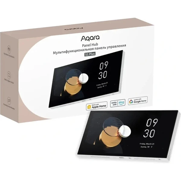 AQARA Panel Hub S1 Plus (MP-K03D) WiFi dotykový panel s funkcí Zigbee hubu - Ovladače - Obrázek Z1PD000N01