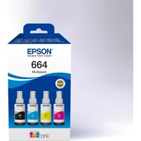 Epson 664 EcoTank 4 barevný Multipack  - Tonery