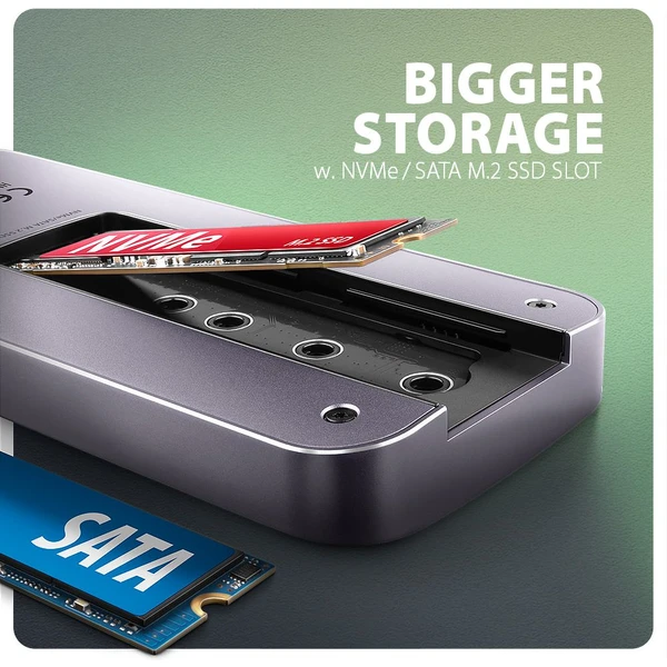 AXAGON HMC-6GM2 6v1 USB-C hub - Dokovací stanice - Obrázek Z1W3000L01