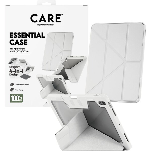 PanzerGlass® CARE 4v1 Essential pouzdro Apple iPad Air 11" (2025/2024) šedé