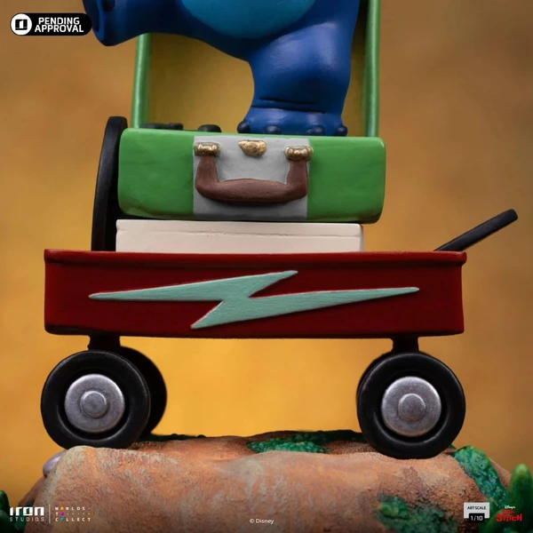 Soška Iron Studios Art Scale 1/10 Disney Classics - Stitch Sneak - Sochy a sošky - Obrázek Z1YK000K01