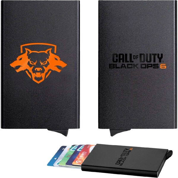 Gaya Entertainment Pouzdro na platební karty Call of Duty: Black Ops 6 - Cerberus Černá