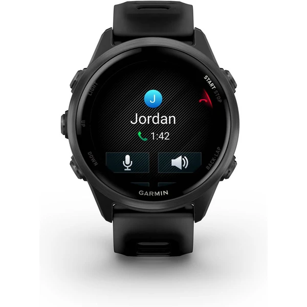 Garmin Forerunner 570 42 mm tmavě šedá hliníková luneta s černým poloprůhledným řemínkem - Chytré hodinky - Obrázek Z2HF000P01