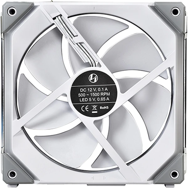 Lian Li UNI FAN SL140 RGB ventilátor 2x140mm bílý - Ventilátory pro PC - Obrázek Z2XB000K01