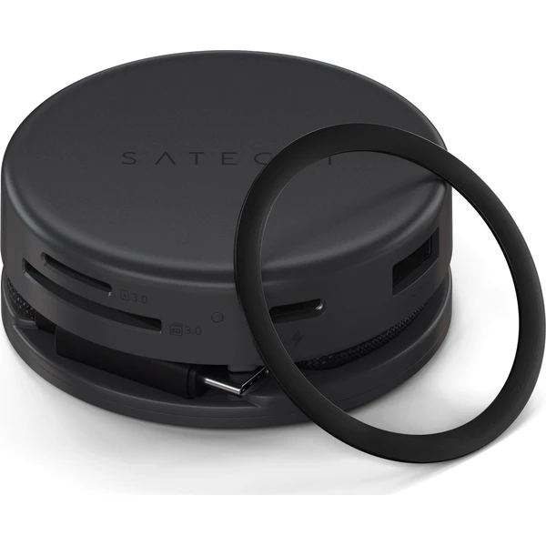 Satechi OntheGo 7v1 USB multiportový Hub černý - USB huby - Obrázek Z30N000K01